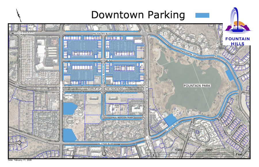 Downtown Parking Map