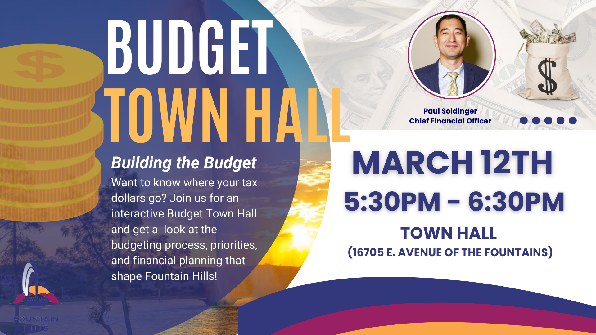 Budget Town Hall March 12th