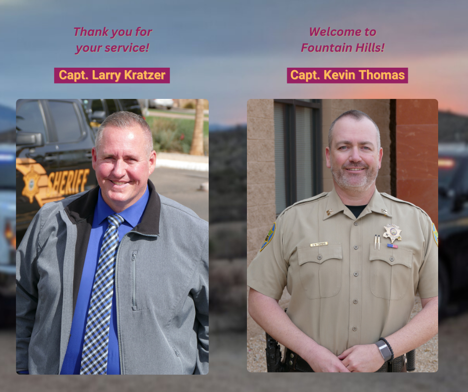 MCSO Leadership Change in Fountain Hills