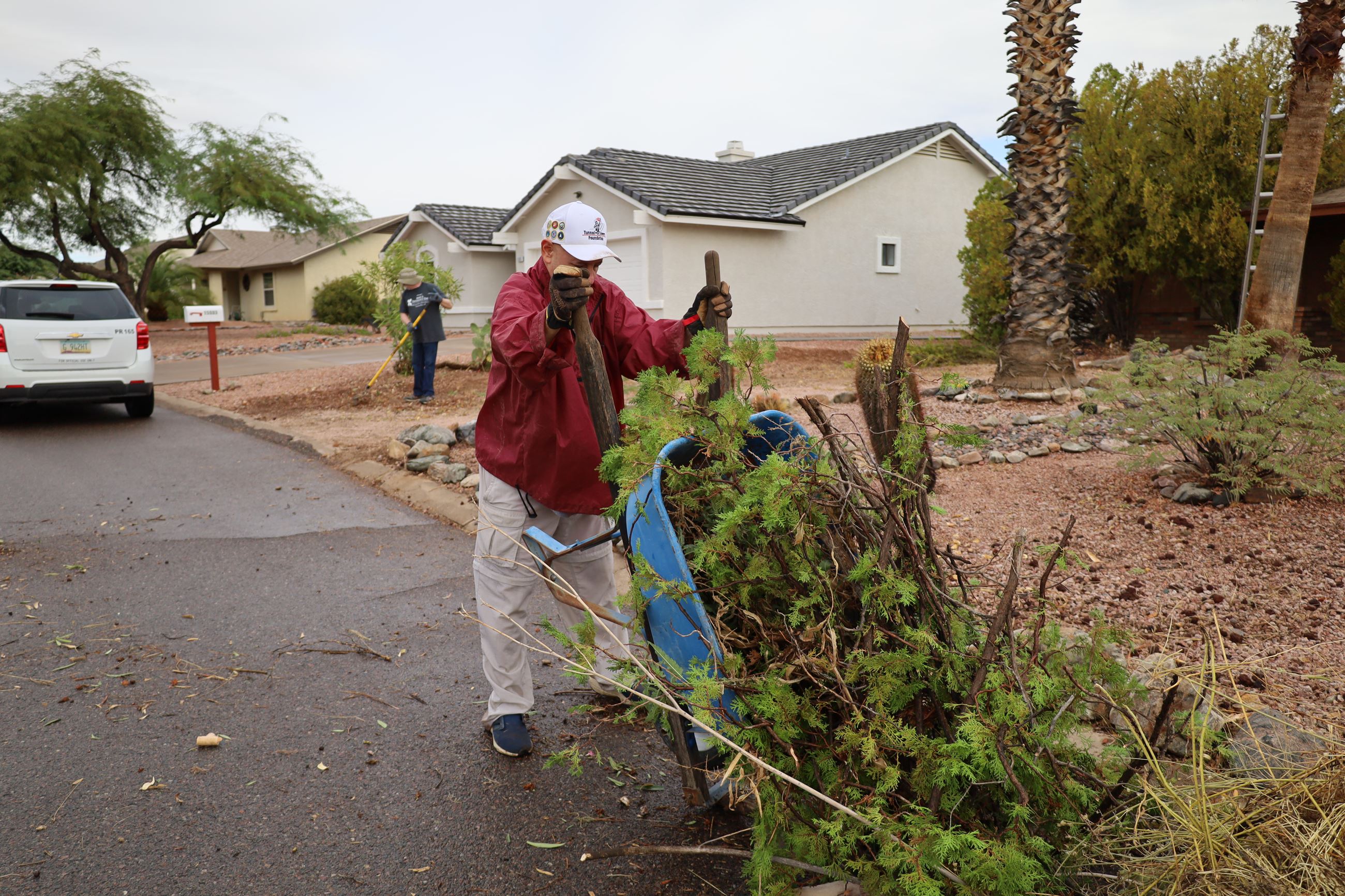 Landscaping During Make a Difference Day