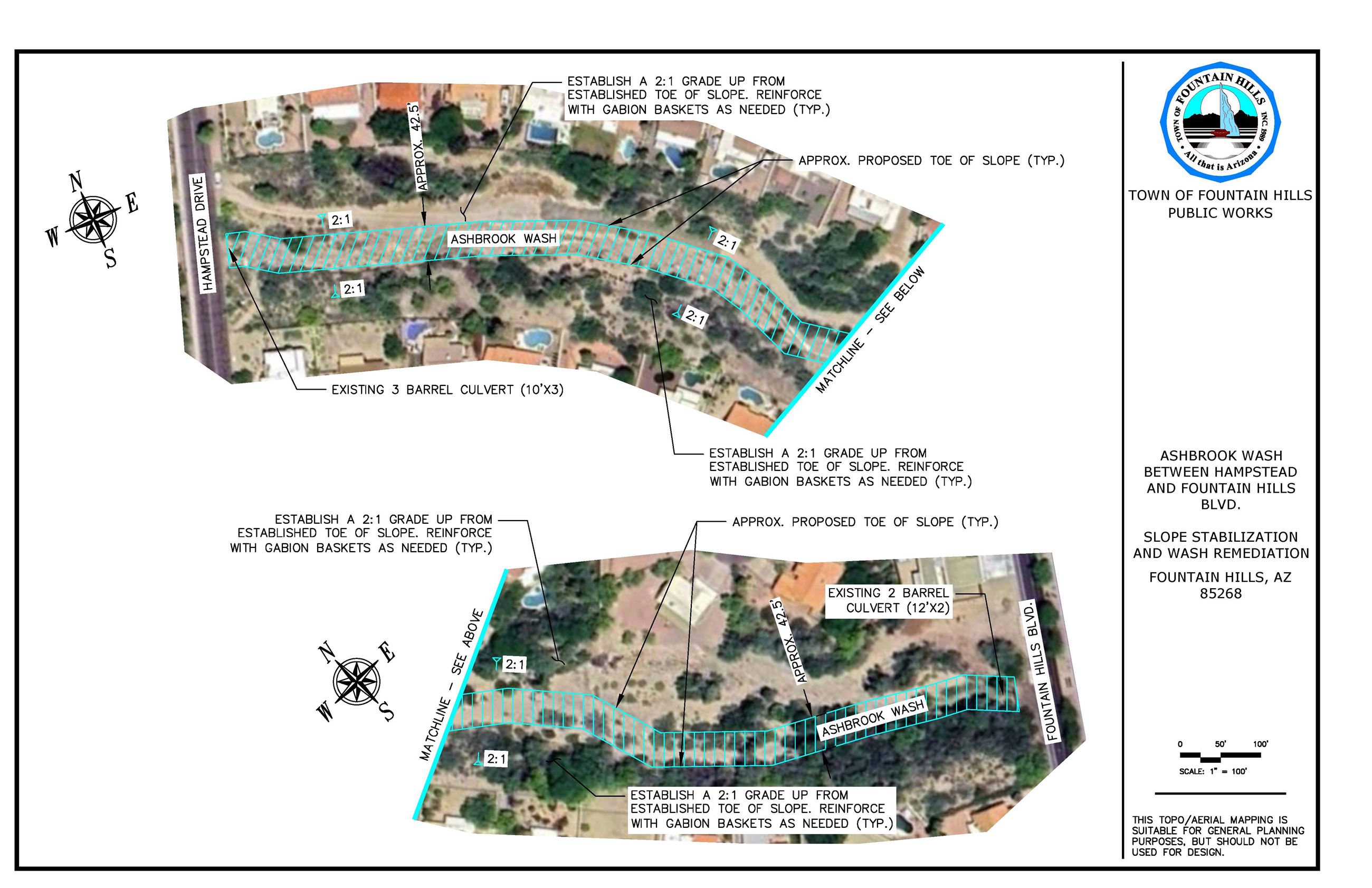 Ashbrook Wash - Slope Stabilization - 03.05.24