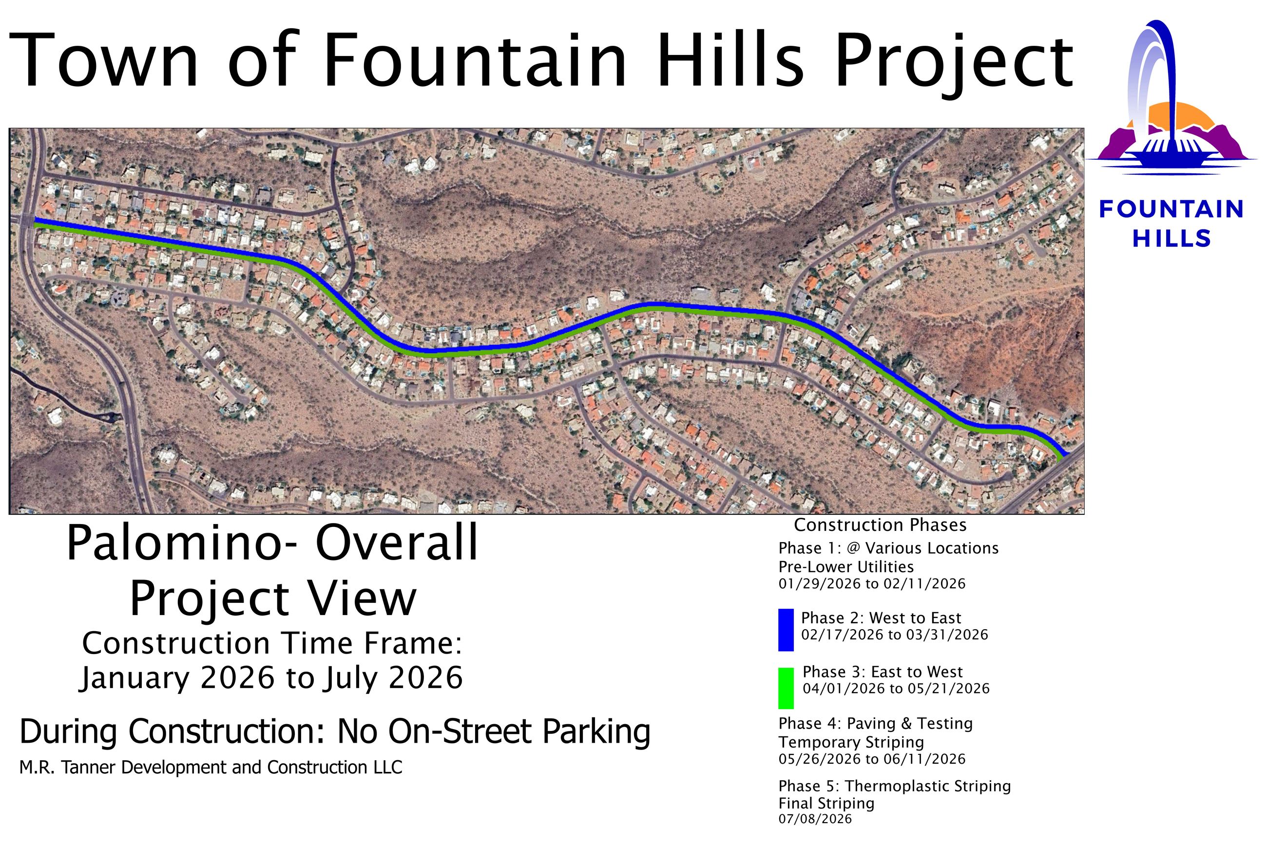Palomino Blvd - Full Depth Asphalt Reconstruction